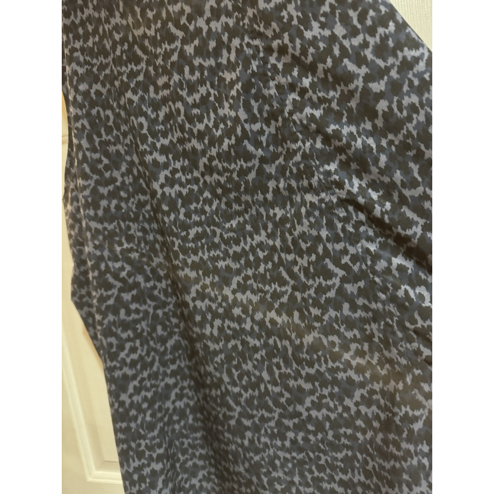Athleta Zephyr Print Tank Top Blurred Camo Grey size 1X Crewneck - Picture 10 of 12